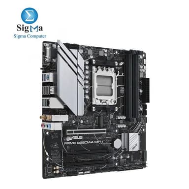 ASUS PRIME B650M-A WIFI II Socket AM5 LGA 1718 Motherboard - View 3