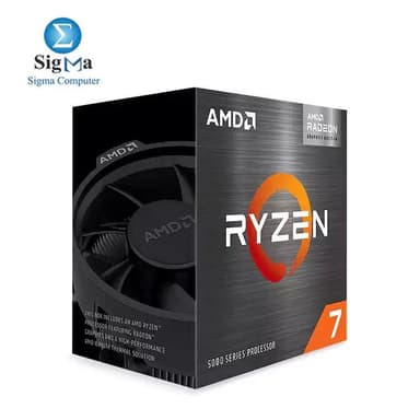 CPU-AMD-RYZEN 7 5700G - 8-core, 16-thread desktop processor with Radeon graphics - View 4