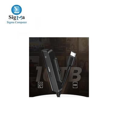 Ugreen adapter 2.5 '' SATA III 3.0 HDD SSD - USB Type C 3.2 Gen 1 (SuperSpeed USB 5 Gbps) adapter black 70610 - View 4