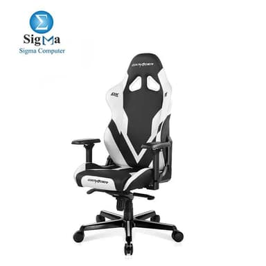 DXRacer Gladiator Series Modular Gaming Chair D8200 - Black & White (The Seat Cushion Is Removable) GC-G001-NW-B2-423 - View 2