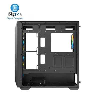 Xigmatek Master X II Pro ARGB + X-Power 750W: ATX case, 410mm GPU clearance, 360mm radiator support, 750W 80 Plus White PSU - View 5