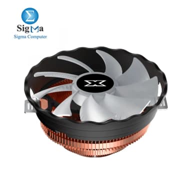 Xigmatek Apache Plus 120mm RGB CPU cooler 1500 RPM 46 CFM airflow 21.8 dBA 70mm low-profile aluminum build - View 3