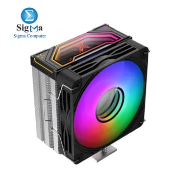 Xigmatek EPIX II 120mm RGB CPU Air Cooler 4x 6mm heat pipes 225W TDP 69.3 CFM airflow 28.6 dBA Intel AMD compatible. - View 1