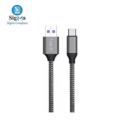 HAVIT CABLE  H693 USB-A USB-C 3.0 2A - View 2