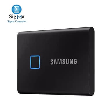 SAMSUNG Portable SSD T7 TOUCH USB 3.2 2TB EXTERNAL SIOLD STATE DRIVE BLACK - View 6