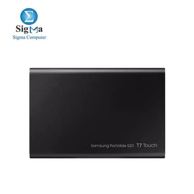 SAMSUNG Portable SSD T7 TOUCH USB 3.2 2TB EXTERNAL SIOLD STATE DRIVE BLACK - View 4
