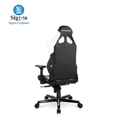 DXRacer Gladiator Series Modular Gaming Chair D8200 - Black & White (The Seat Cushion Is Removable) GC-G001-NW-B2-423 - View 4