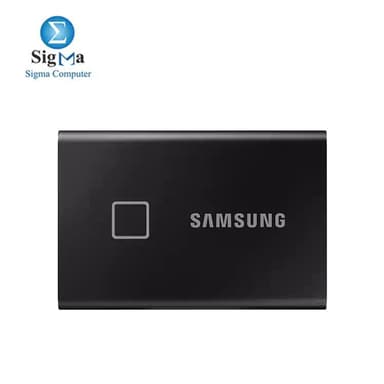 SAMSUNG Portable SSD T7 TOUCH USB 3.2 2TB EXTERNAL SIOLD STATE DRIVE BLACK - View 5