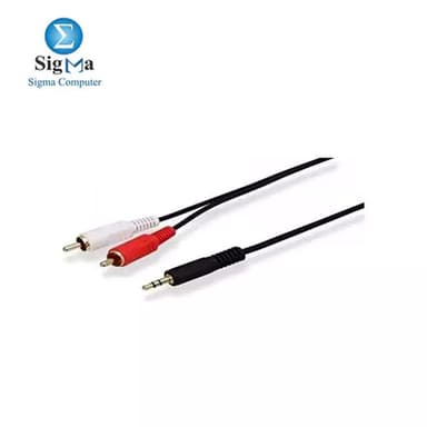 HP AUX 3.5mm to 2RCA Cable 3.0 m - View 3