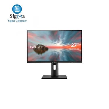 GALAX PRISMA 02 MGVIIA27NB7C 27 FHD VA 75Hz 8ms G-SYNC Compatible Type-C HDMI DP Built-in Speakers Borderless Design - View 1