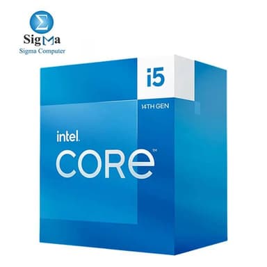 Intel Core i5-14400F | 10C/16T | 2.5GHz (4.7GHz Turbo) | 20MB Cache | DDR4/DDR5 | PCIe 5.0 | 65W TDP | Cooler Included - View 2