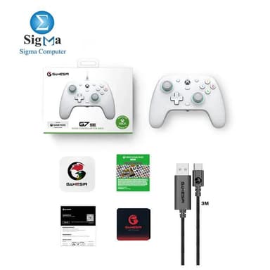 GameSir G7 SE – Wired Xbox & PC controller with Hall Effect sticks & triggers, customizable buttons, swappable faceplate, immersive vibration, and 3.5mm audio jack - View 6