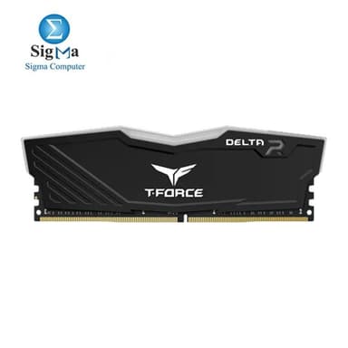 Team T-Force Delta RGB DDR4 8GB 3200MHz CL16, 1.35V, aluminum heat spreader, 120° RGB lighting, XMP 2.0 - View 2